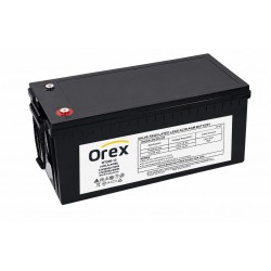 Orex 12V 220Ah (20Hr) Vrla Deep Cycle AGM Kuru Akü (522x239x222mm)
